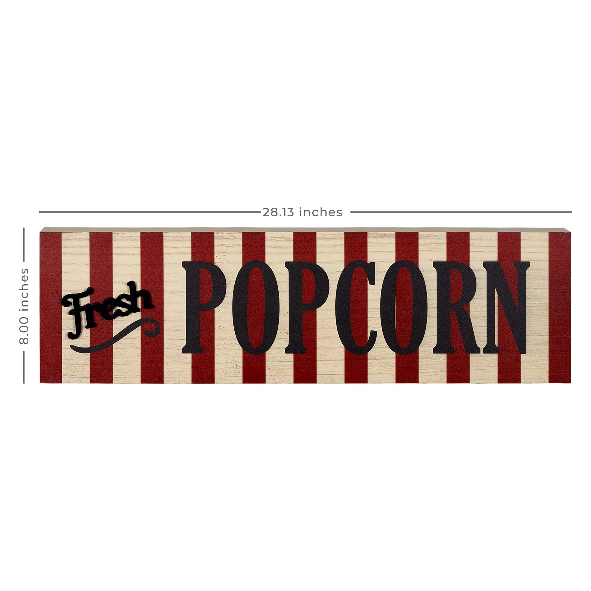 Contemporary Fresh Popcorn Wall Art