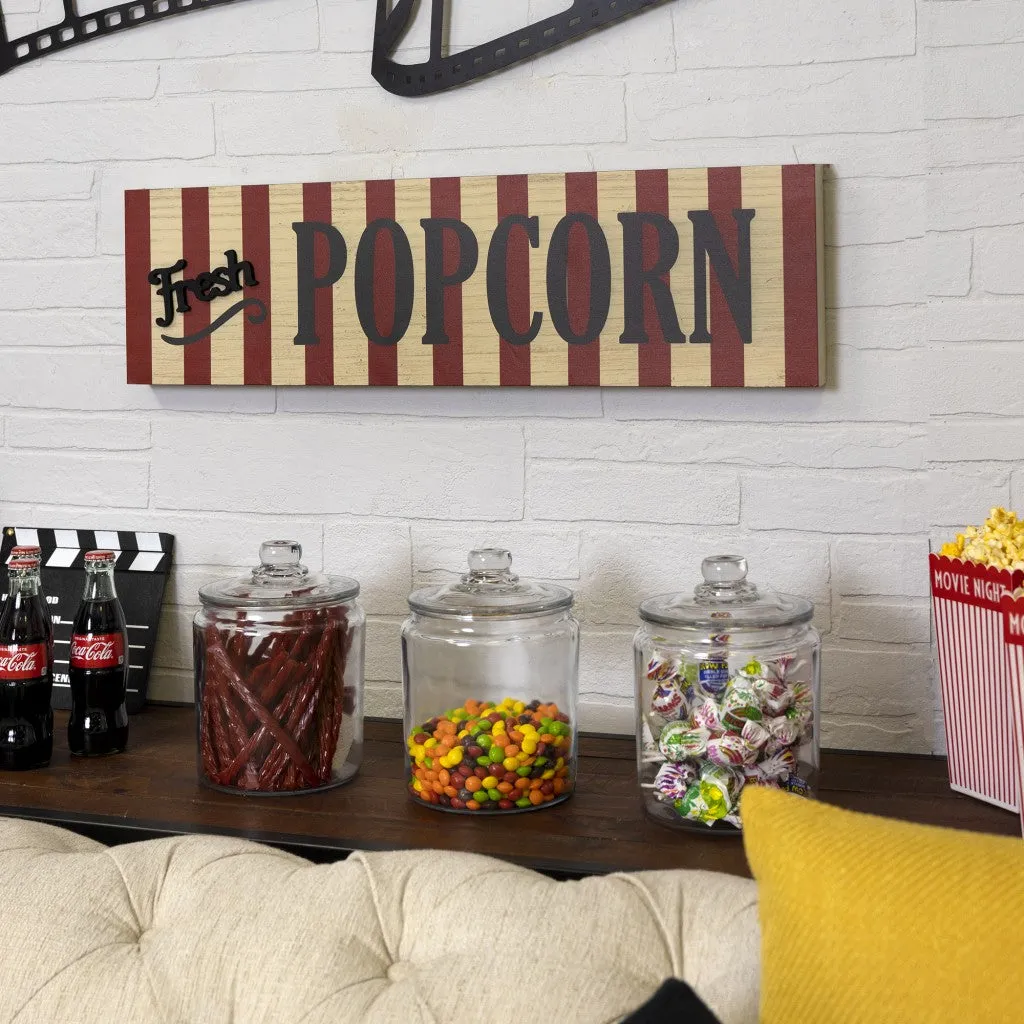 Contemporary Fresh Popcorn Wall Art