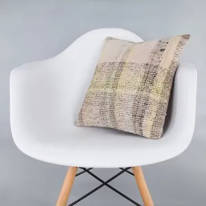 Contemporary Multiple Color Kilim Pillow Cover 16x16 7266