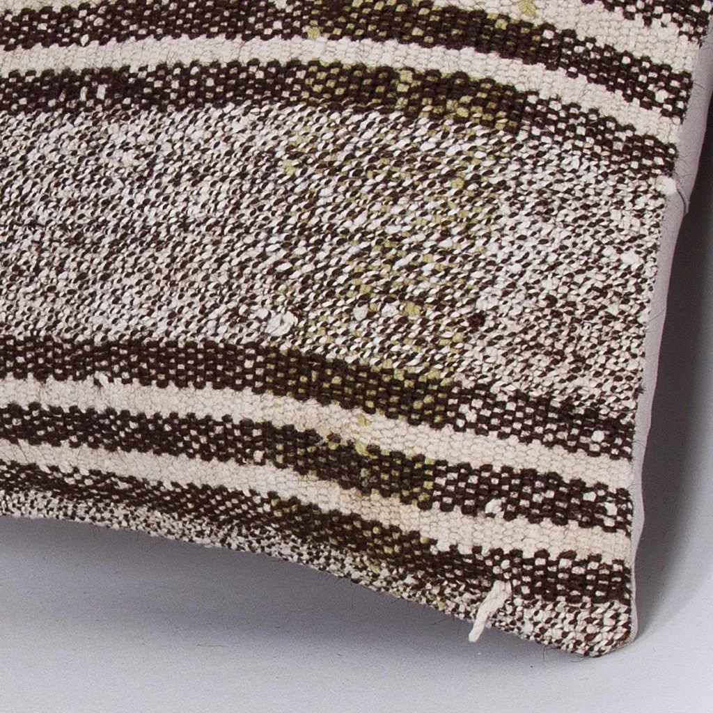 Contemporary Multiple Color Kilim Pillow Cover 16x16 7353