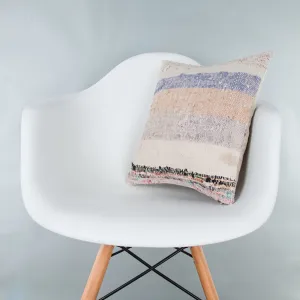 Contemporary Multiple Color Kilim Pillow Cover 16x16 7776