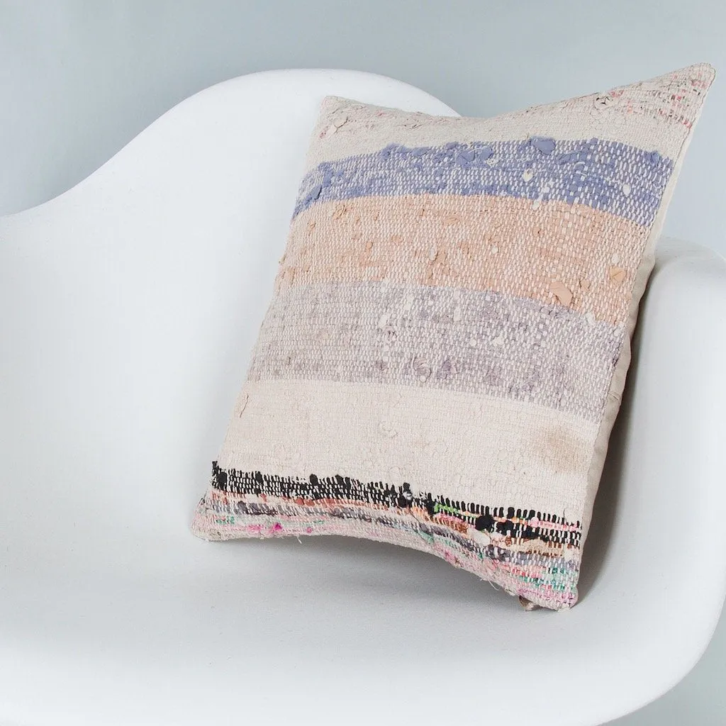 Contemporary Multiple Color Kilim Pillow Cover 16x16 7776
