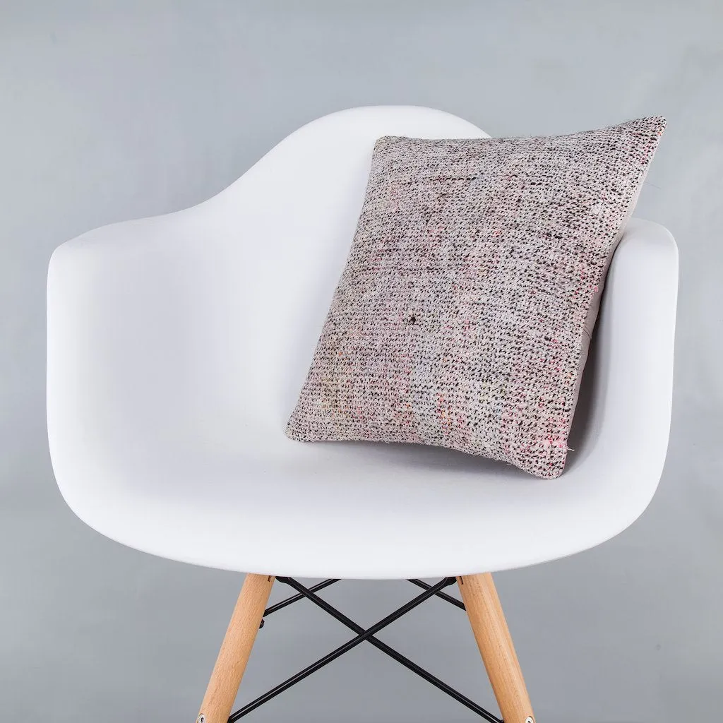 Contemporary Multiple Color Kilim Pillow Cover 16x16 7869