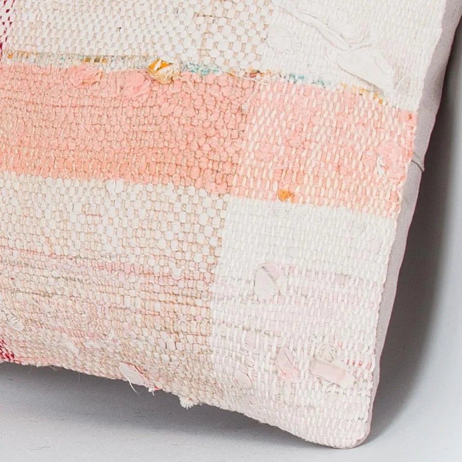Contemporary Multiple Color Kilim Pillow Cover 16x16 7990