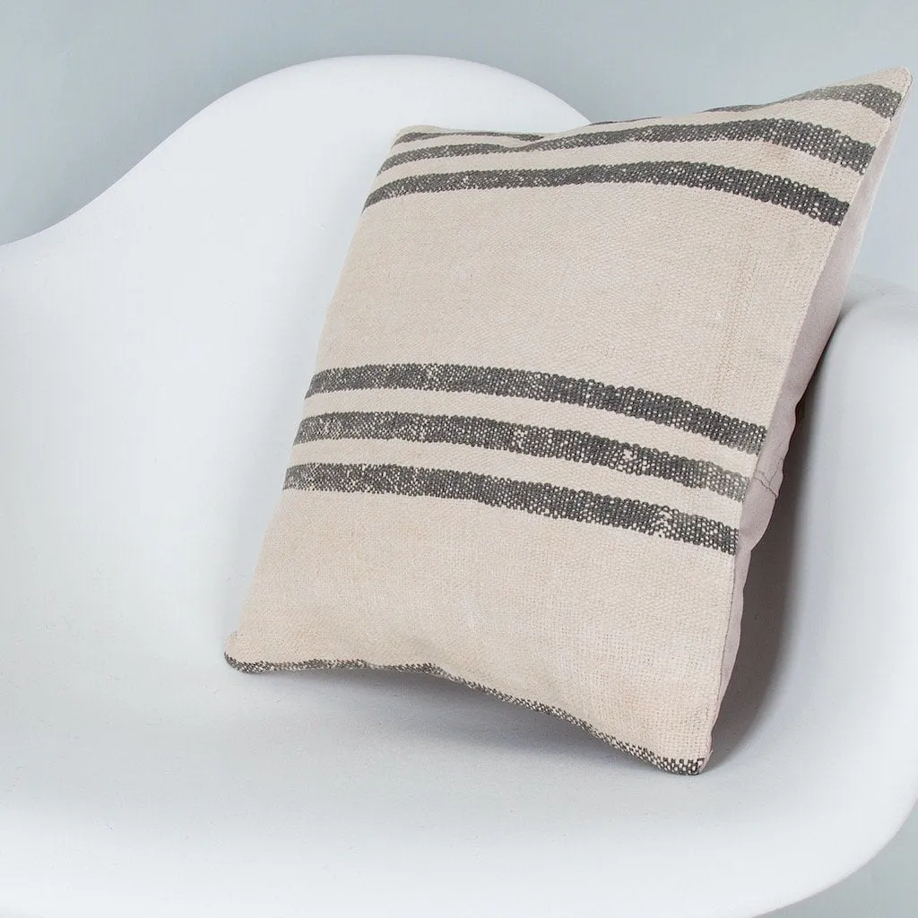 Contemporary Multiple Color Kilim Pillow Cover 16x16 8172