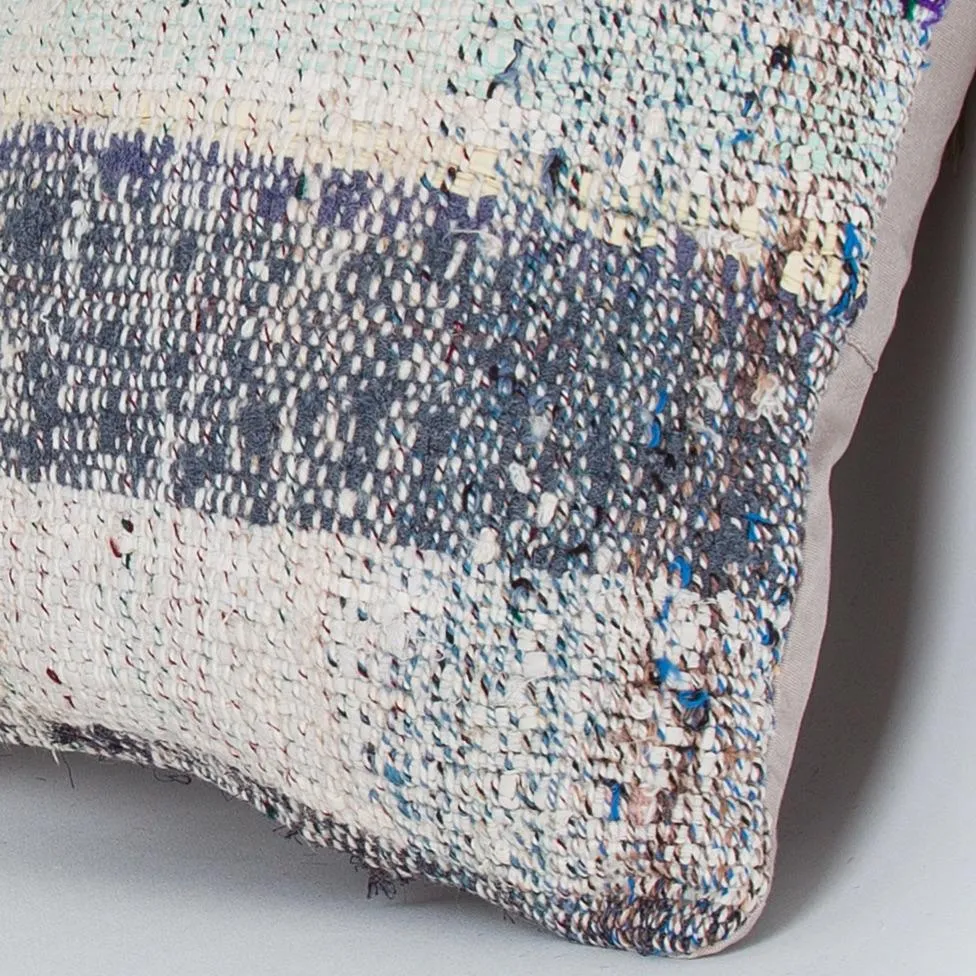 Contemporary Multiple Color Kilim Pillow Cover 16x16 8177