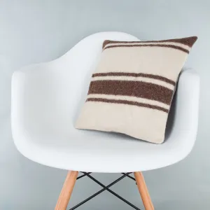 Contemporary Multiple Color Kilim Pillow Cover 16x16 8360