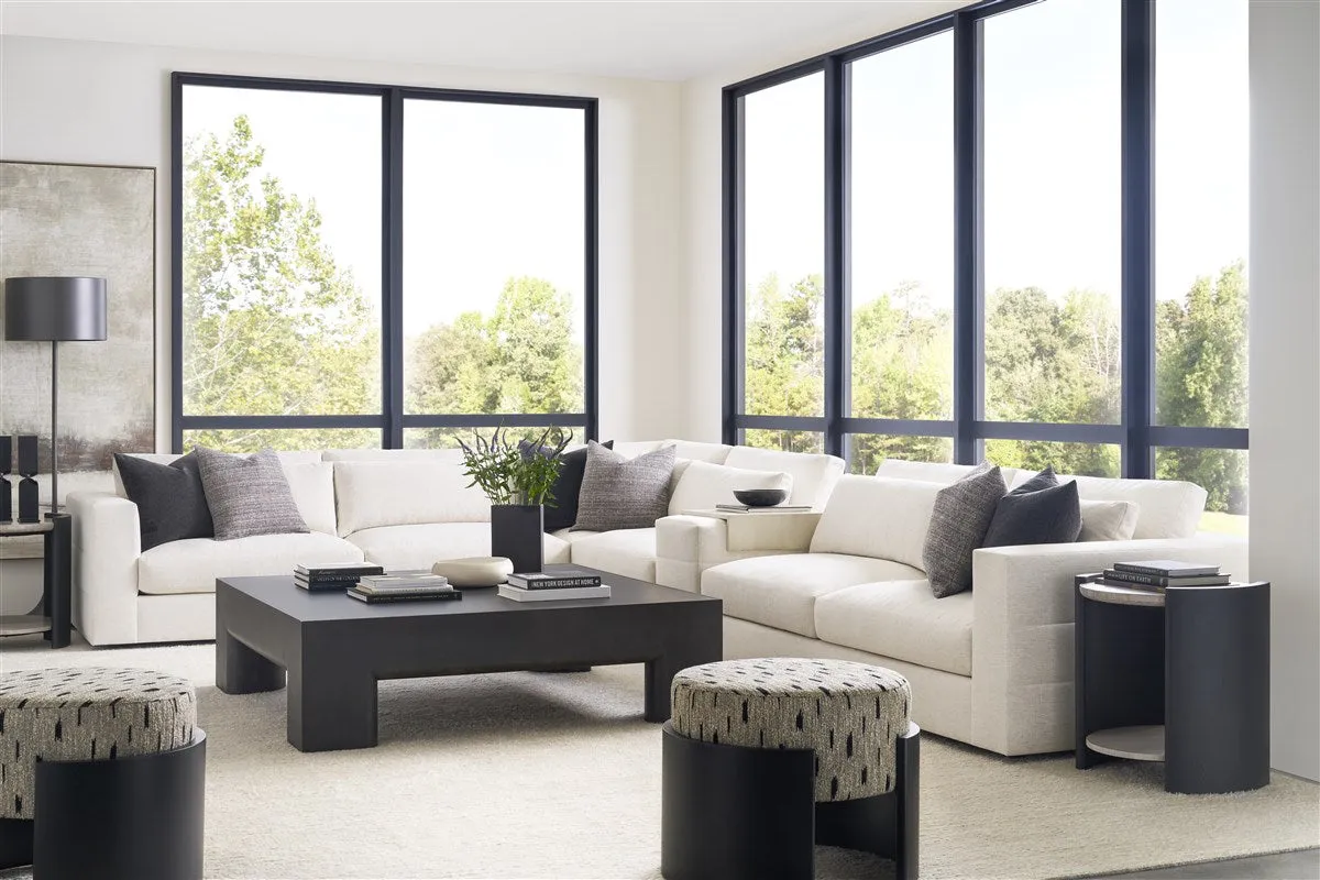 Contemporary Parsons Large Coffee Table