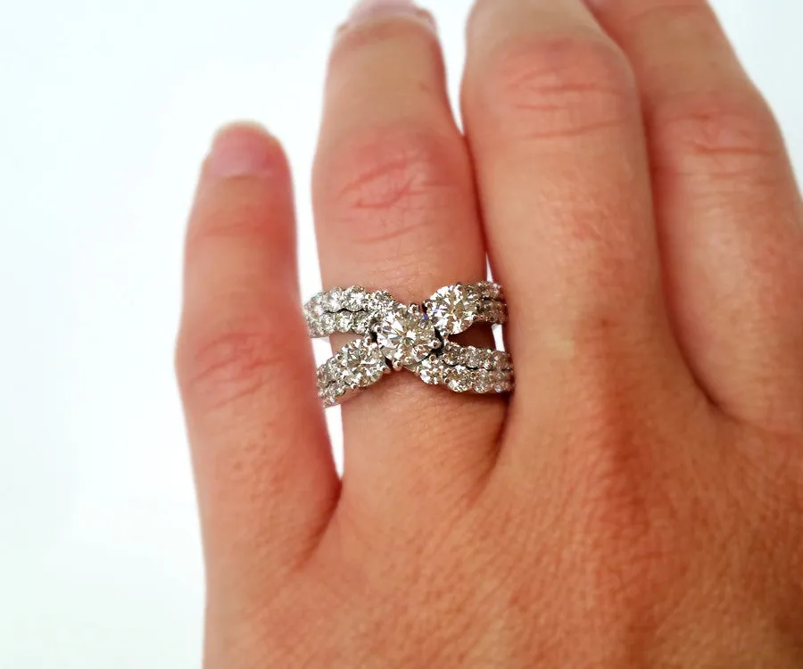 Contemporary Wedding Ring Redesign