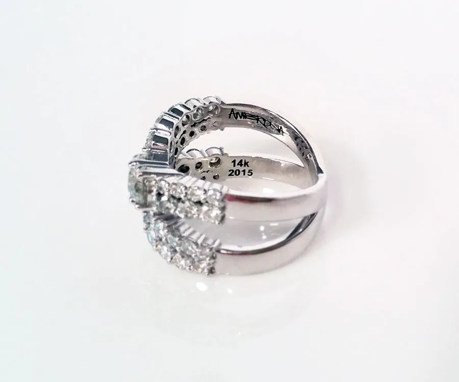 Contemporary Wedding Ring Redesign
