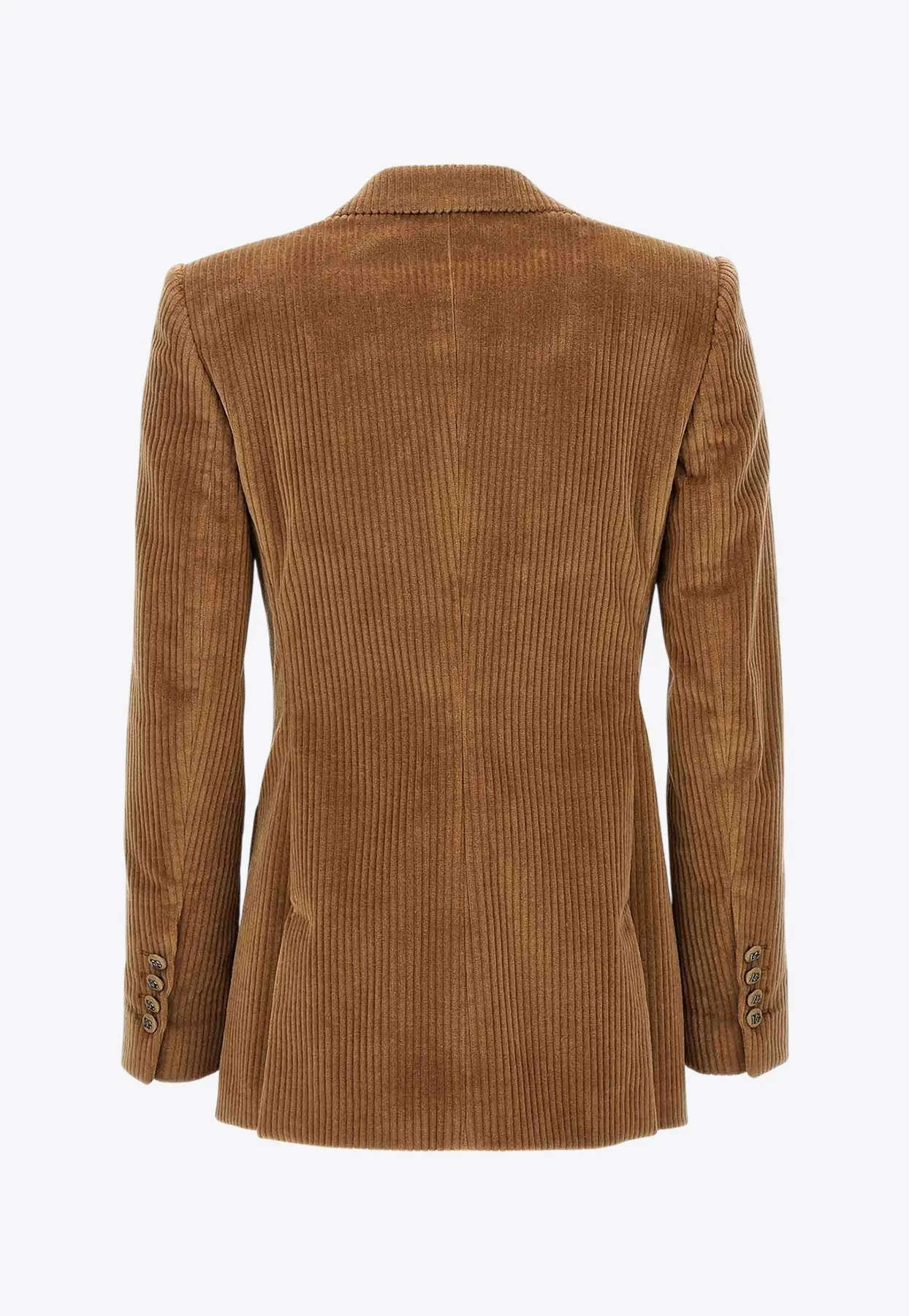 Corduroy Single-Breasted Blazer