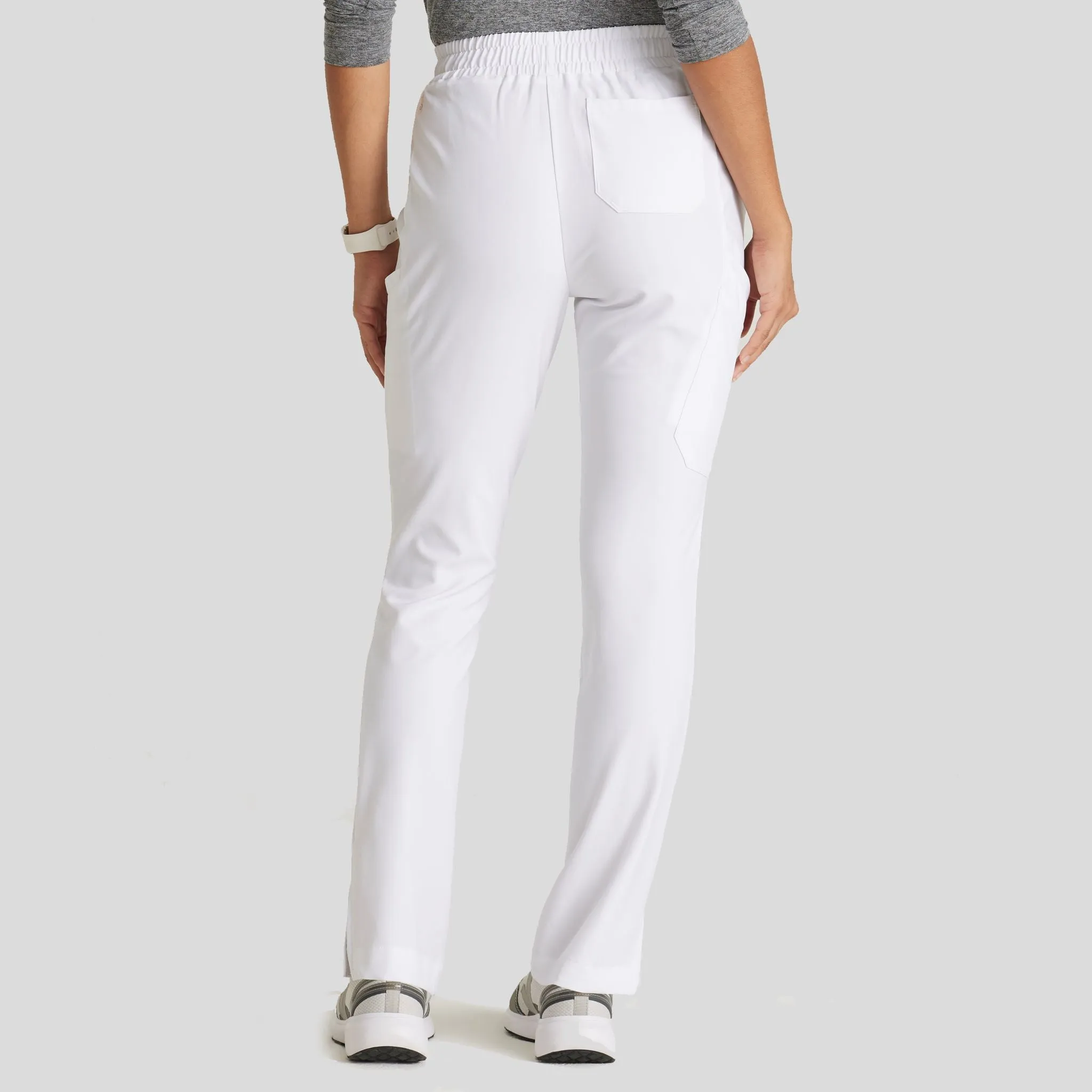 Cosmo Scrub Pant | White