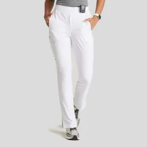 Cosmo Scrub Pant | White