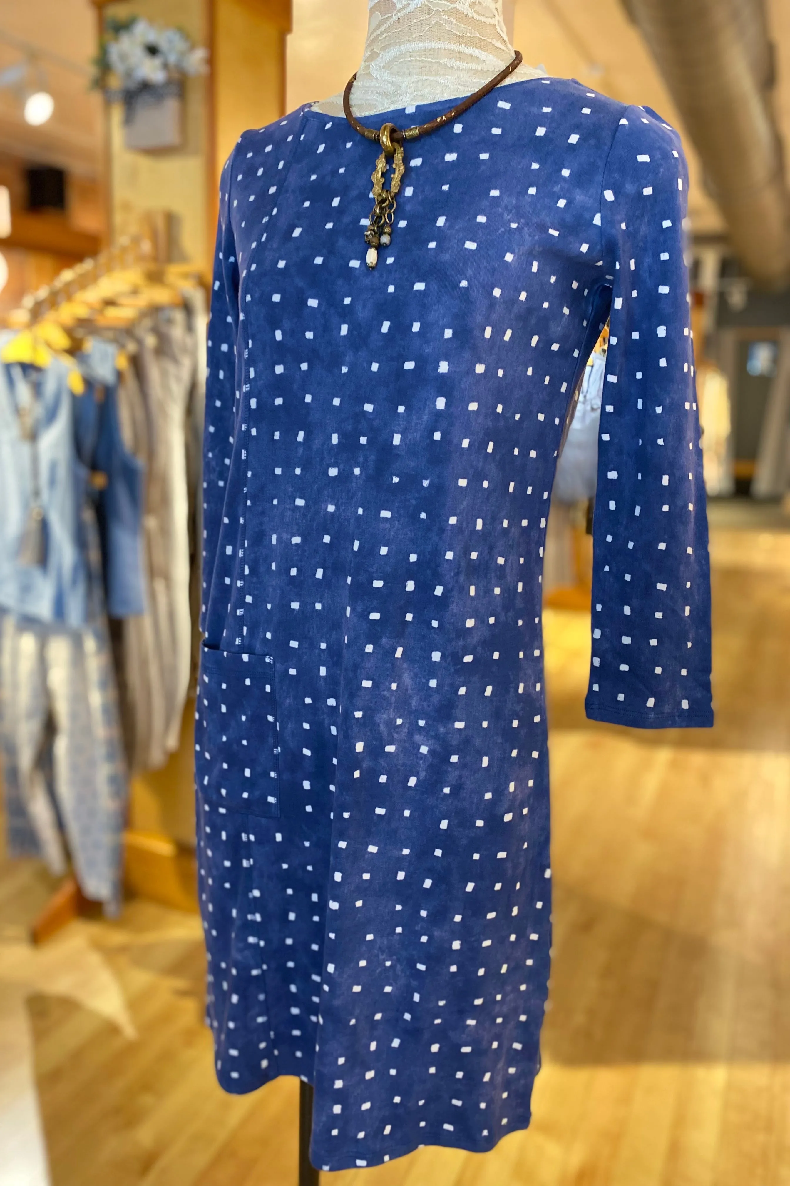 Cozy Rib Tile All Day Dress