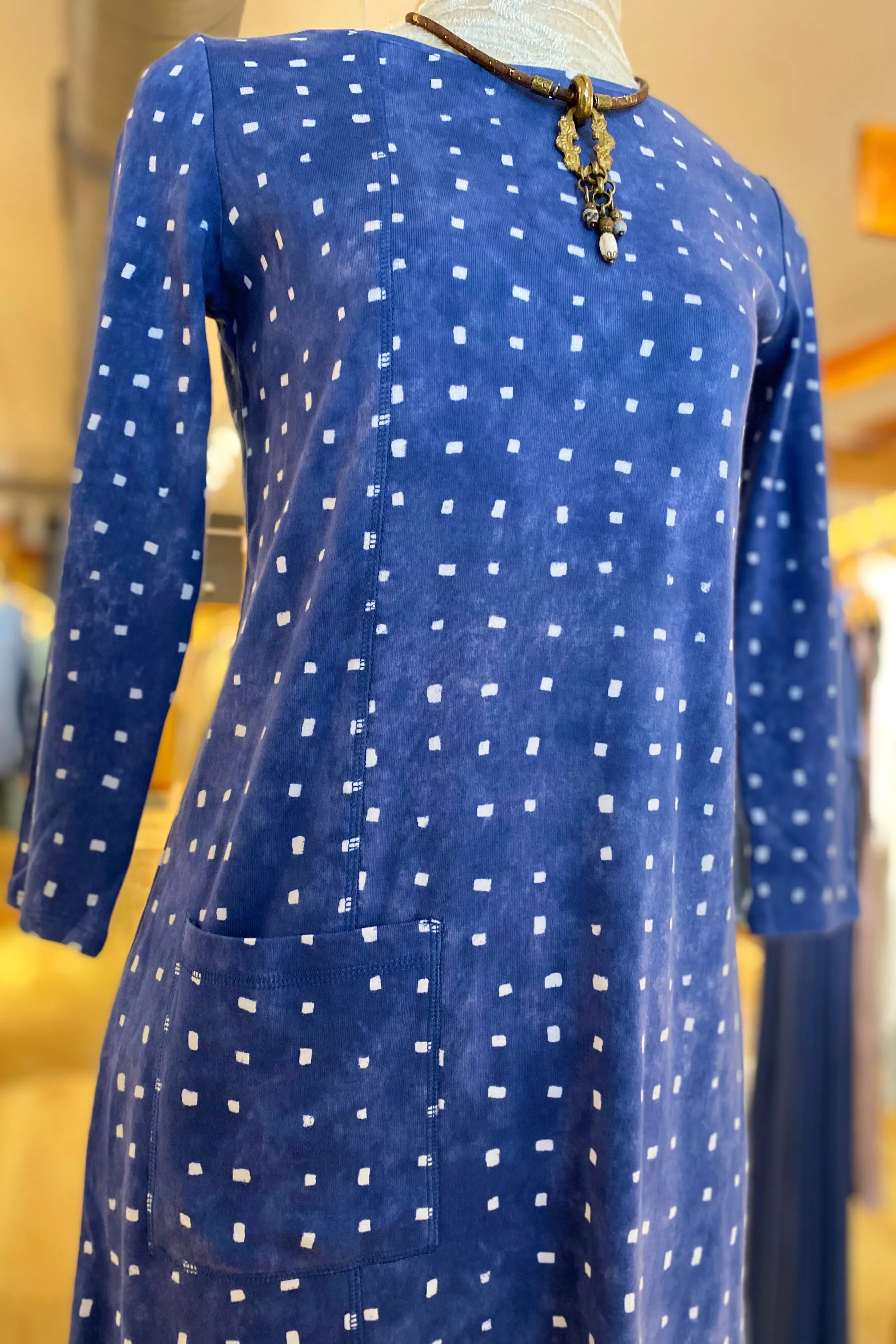 Cozy Rib Tile All Day Dress
