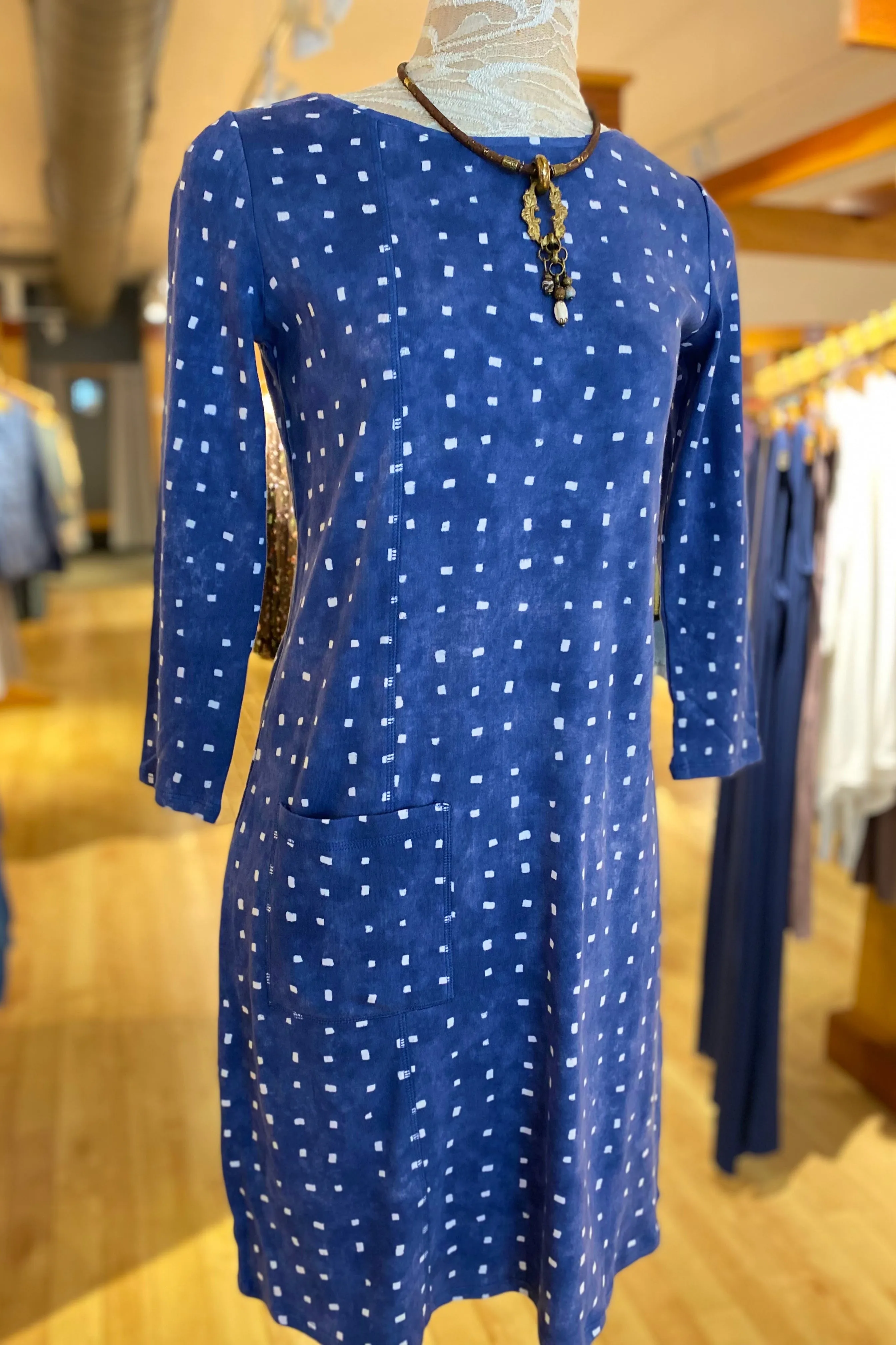 Cozy Rib Tile All Day Dress