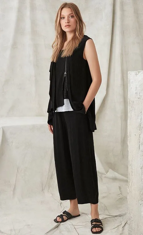 Crea Concept Black Vest/Top
