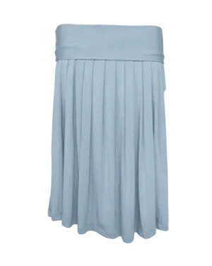 dance pleated midi skirt / earth tones
