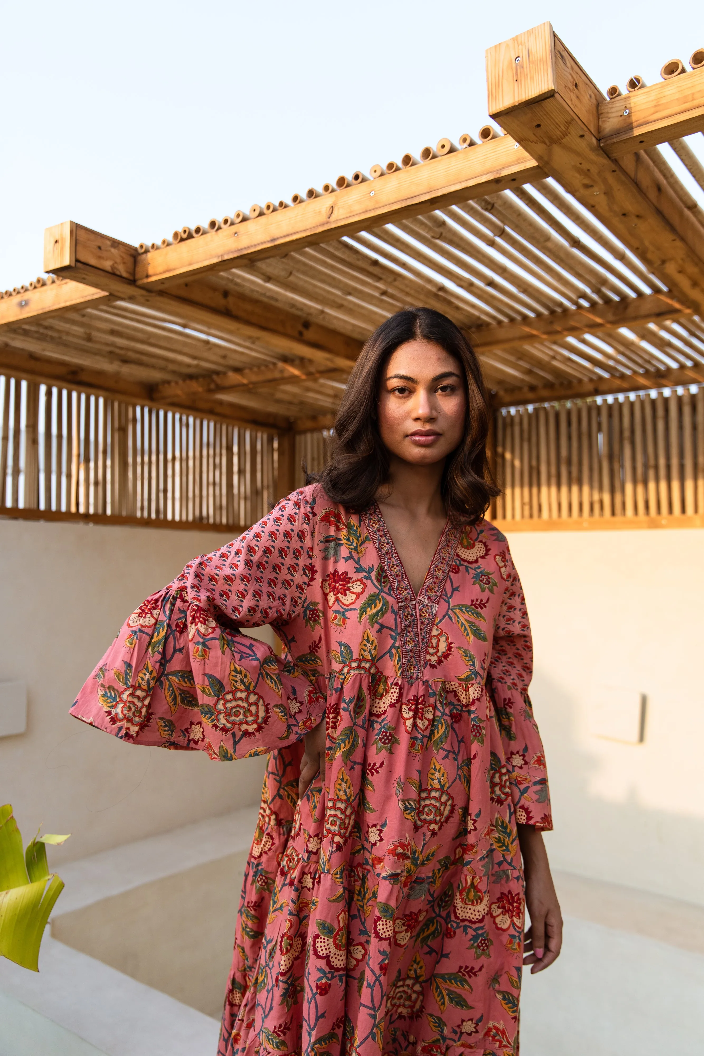 Dawn Tier Ruffle Dress