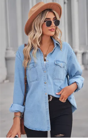 Denim Button Down