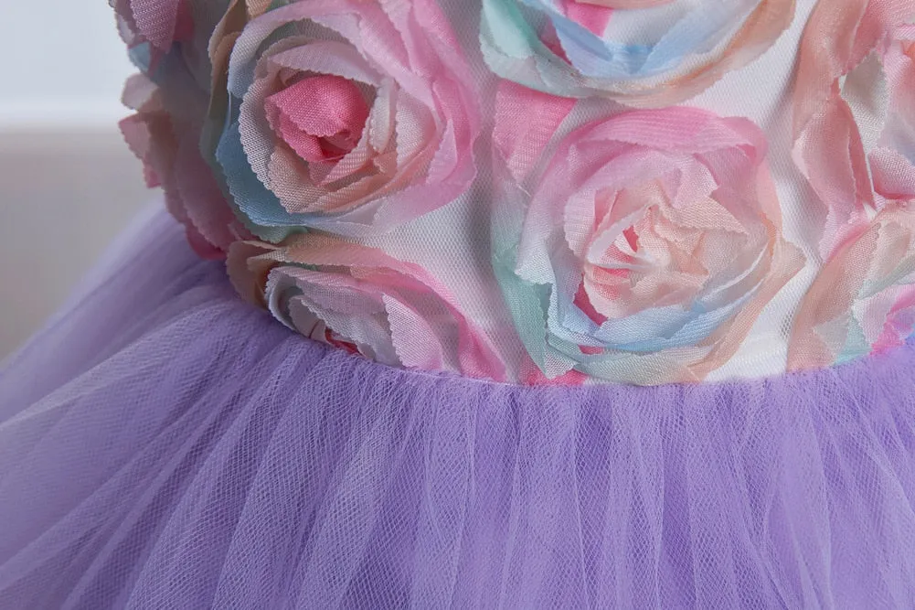 Doll Cake Ruffle Dress-Pink