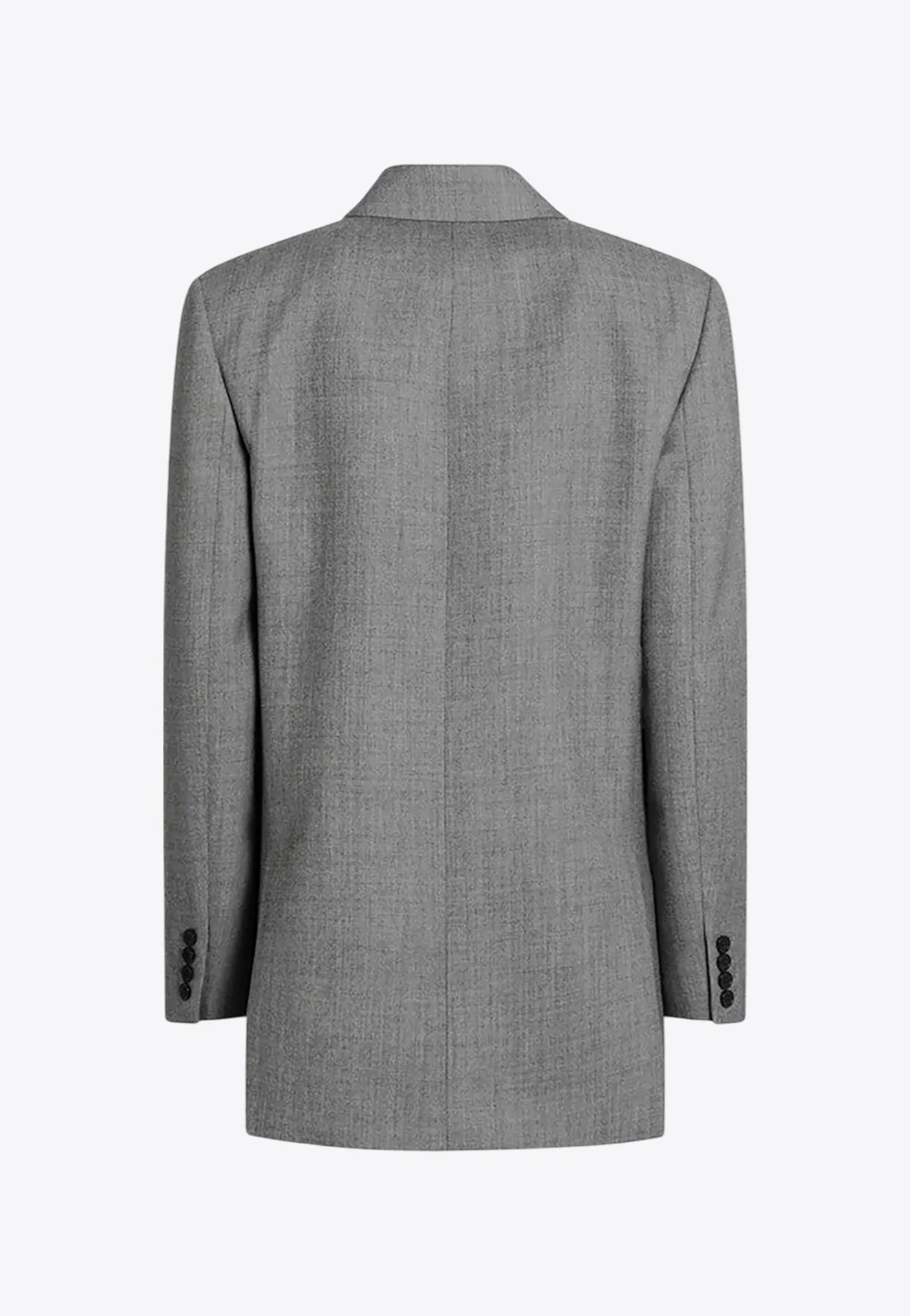 Double-Breasted Wool Blazer