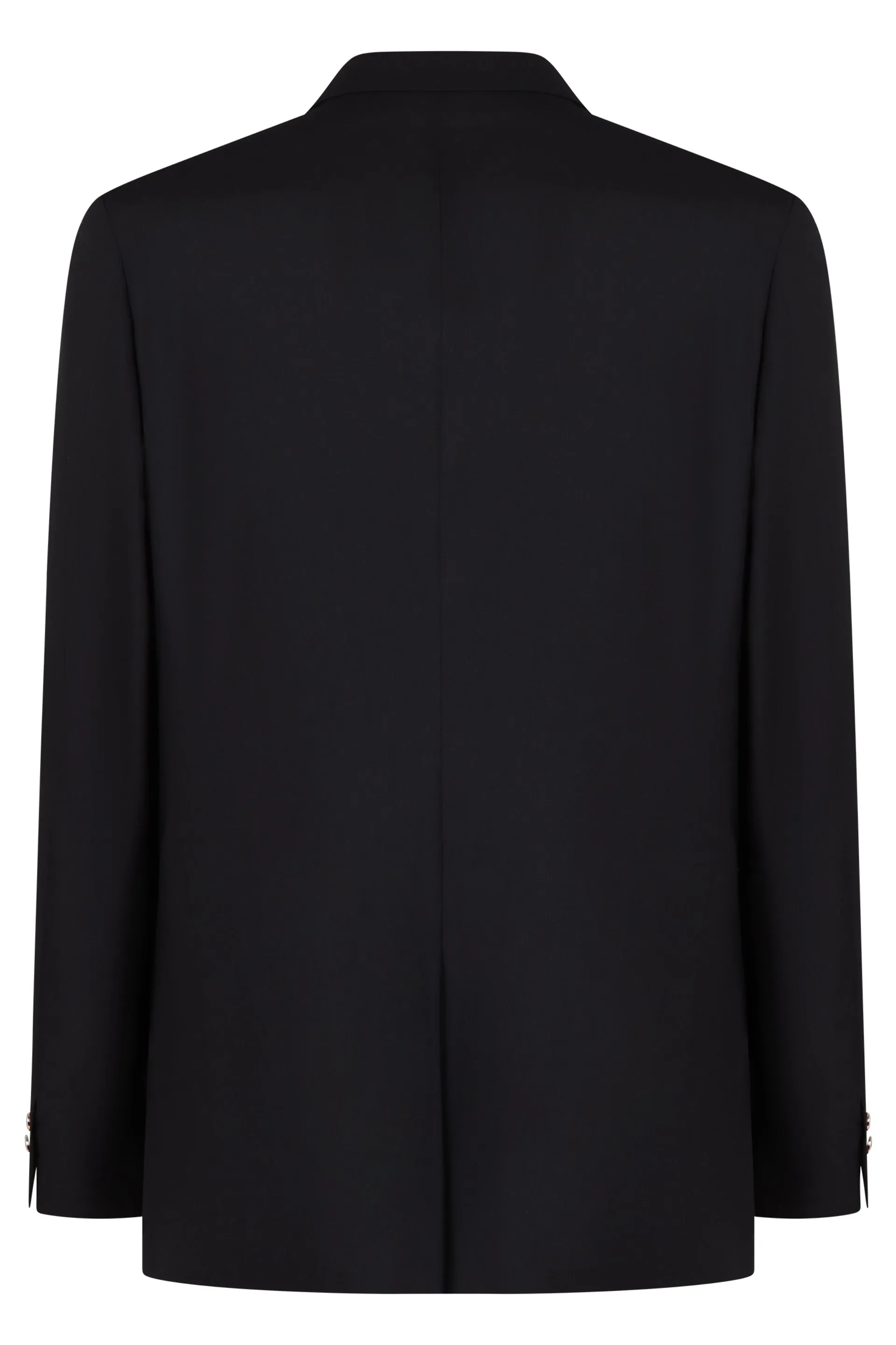 Double-breasted wool jacket