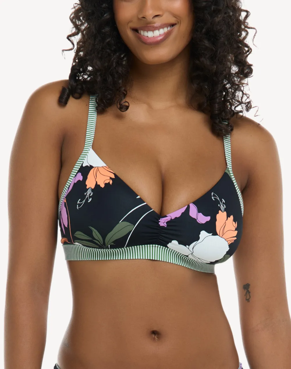 Dreamy Drew D-F Cup Reversible Bikini Top