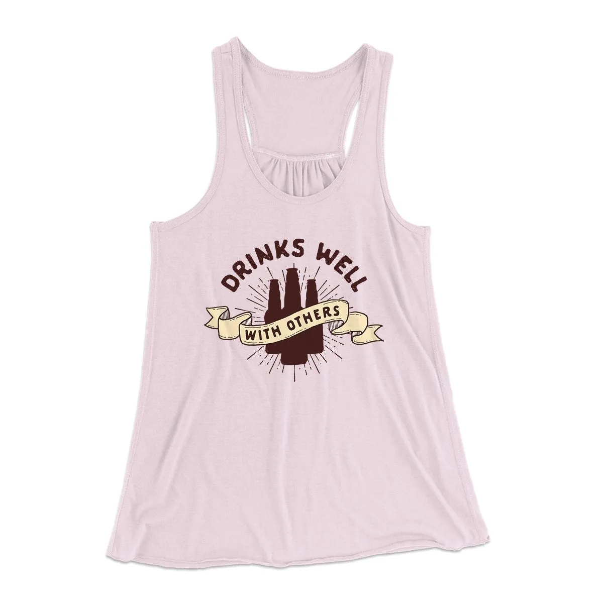 Drinks Well with Others Women's Flowey Tank Top