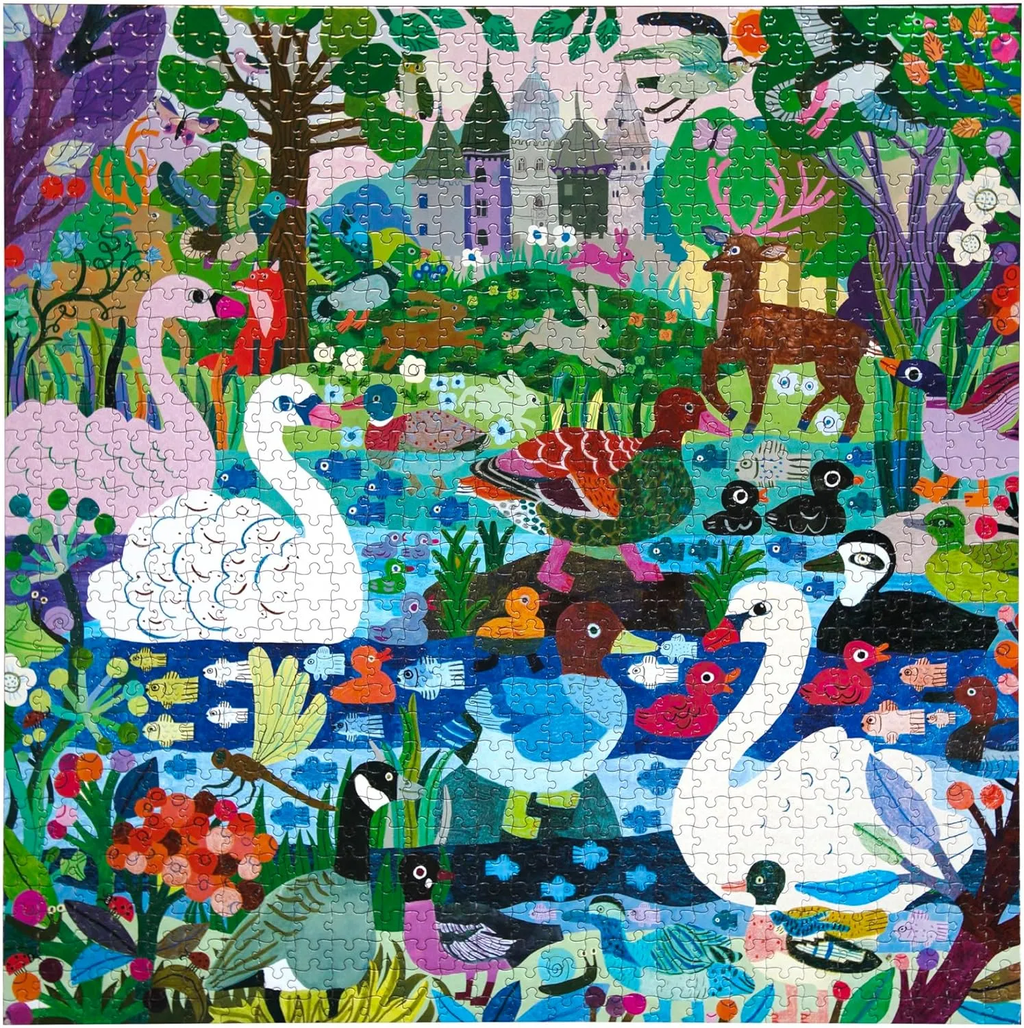 Ducks in the Clearing Puzzle