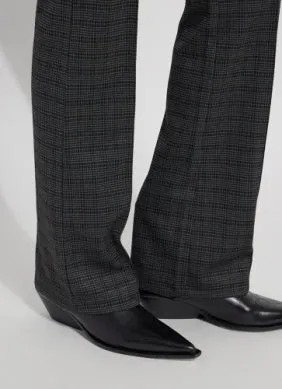 Elysse Pant Jacquard | Five Borough Plaid