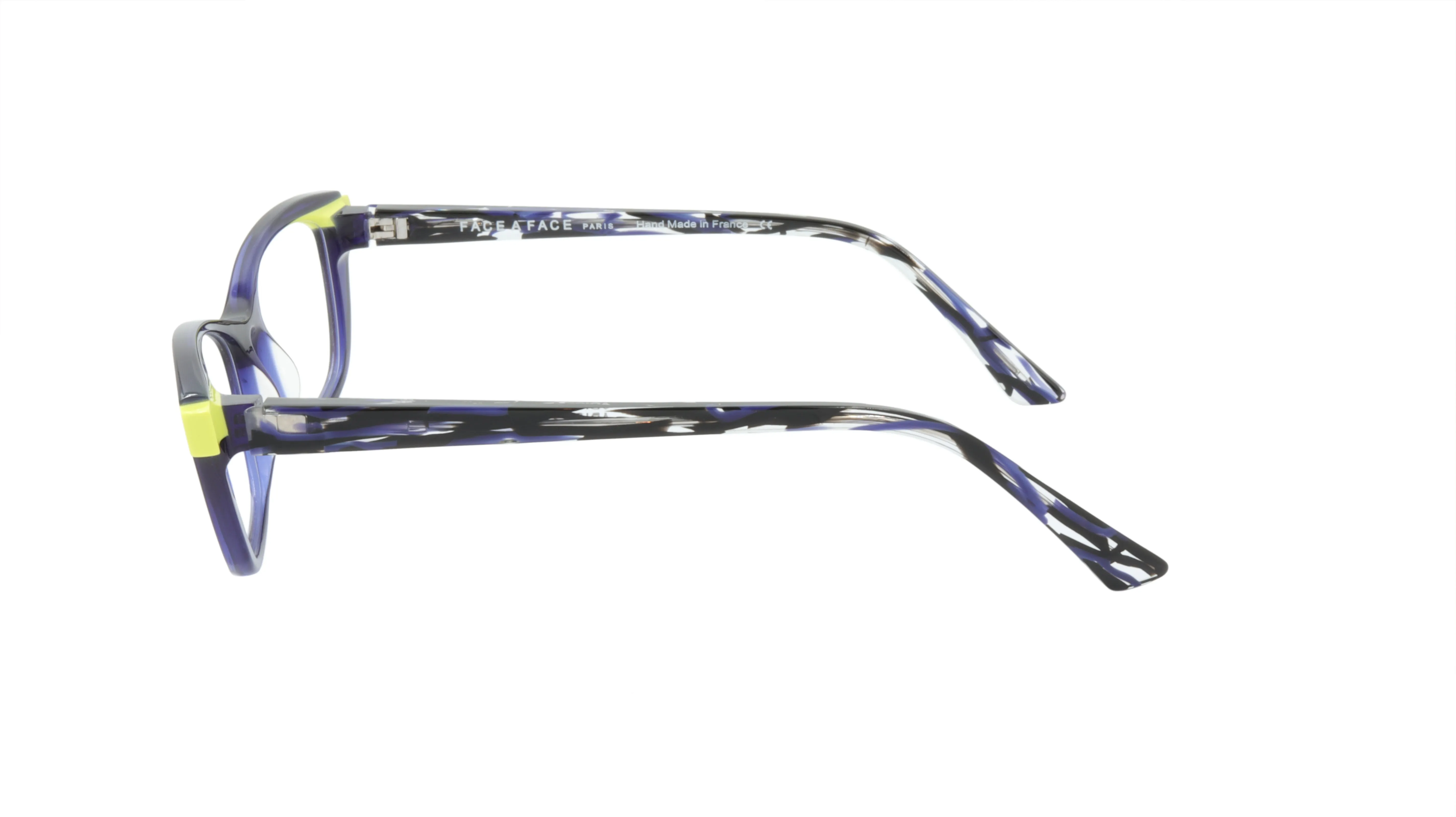 Face A Face Rectangle Eyeglasses in Contemporary Purple Acetate