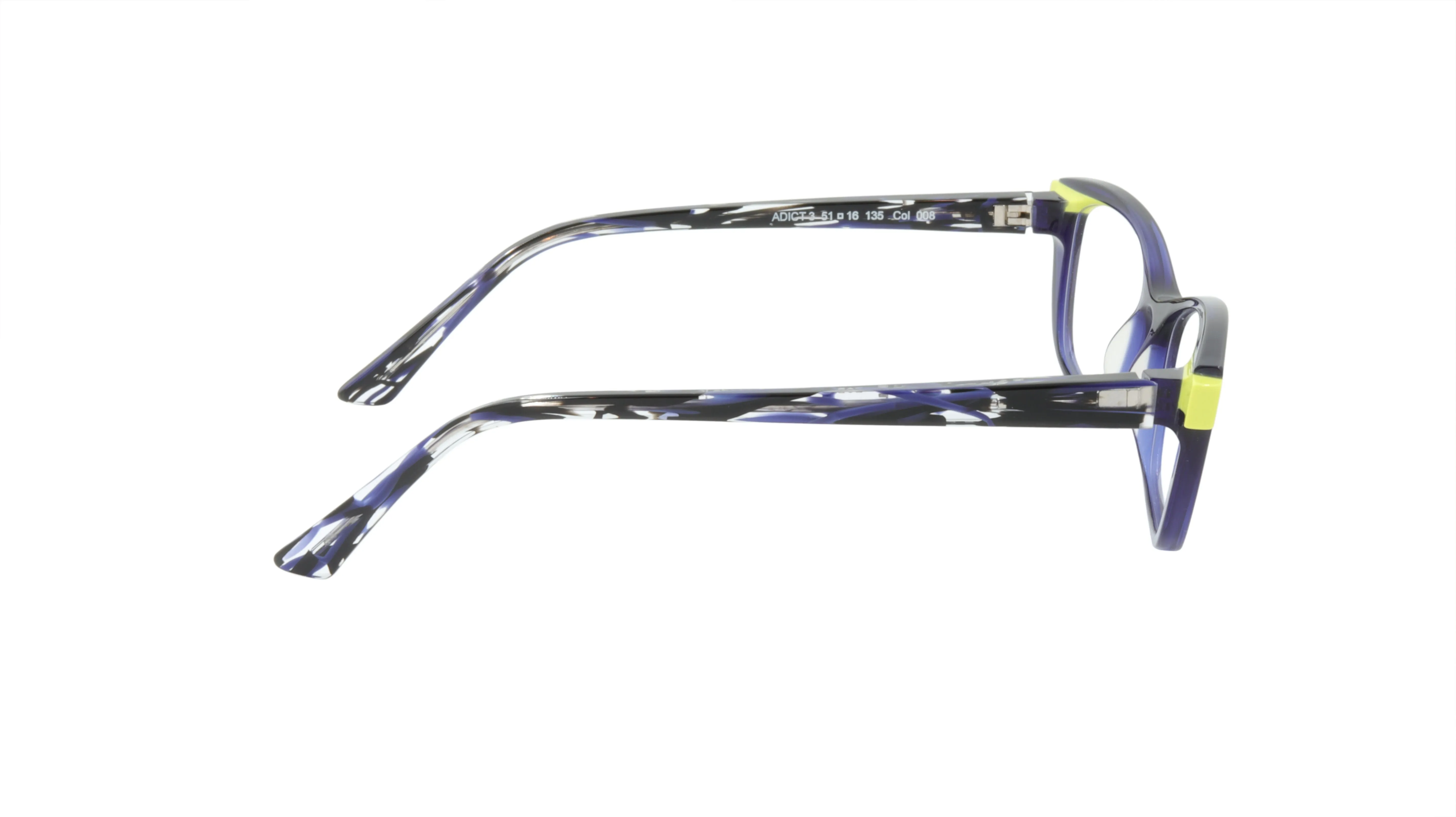 Face A Face Rectangle Eyeglasses in Contemporary Purple Acetate