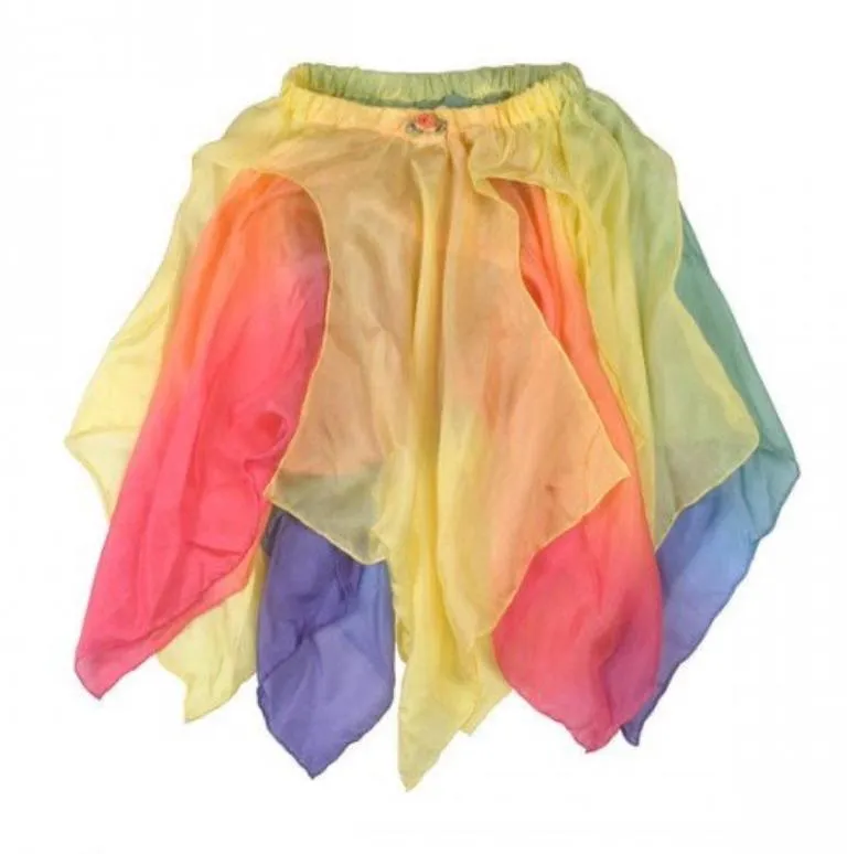 Fairy Skirt - Yellow/ Rainbow