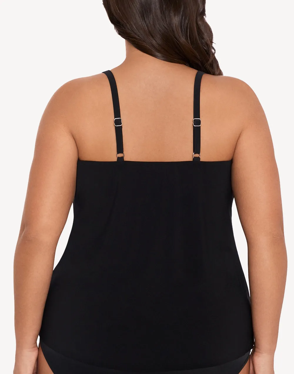 Fern Delight Hank Plus Size Tankini Top