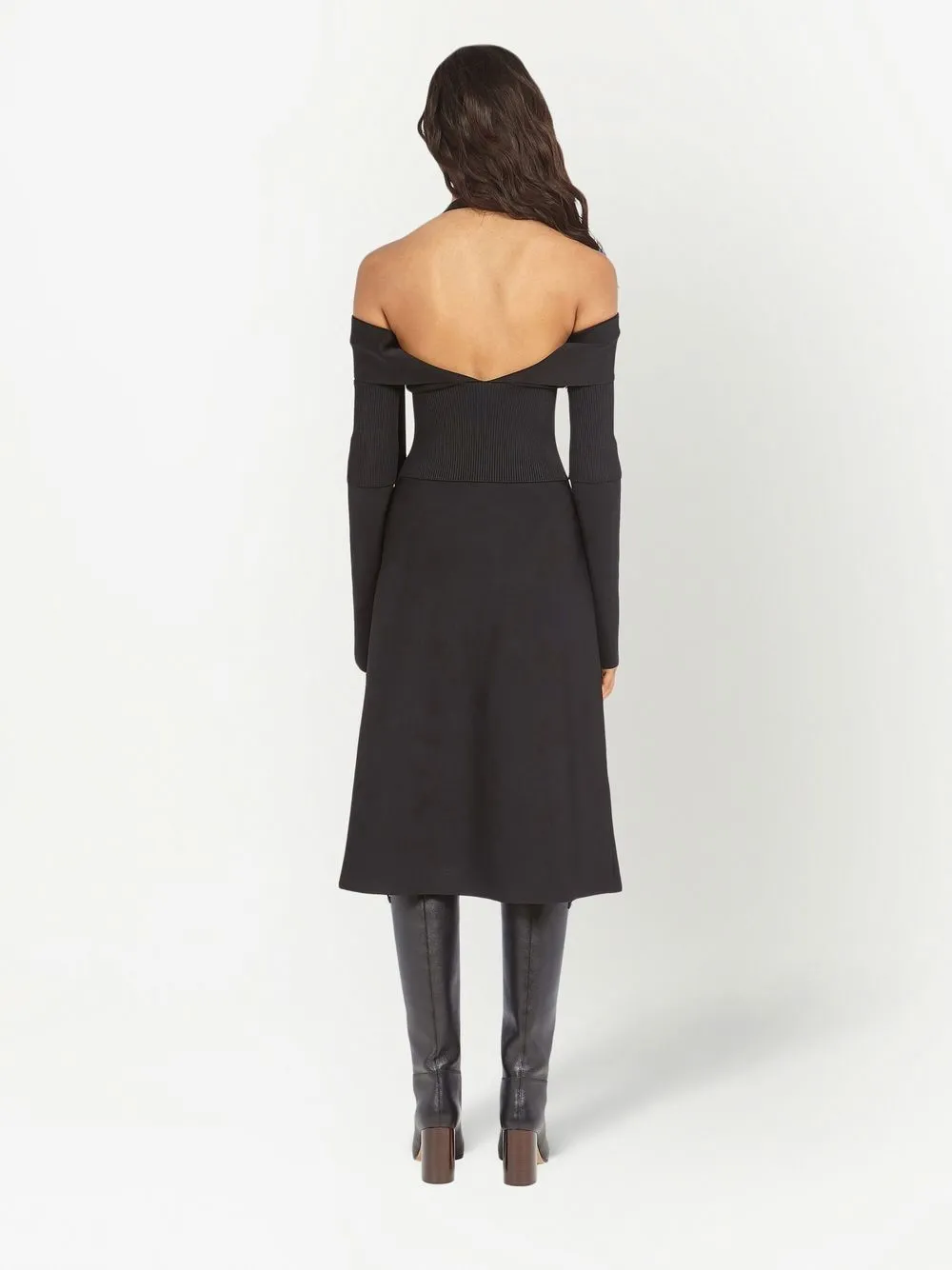 Ferragamo Dresses Black