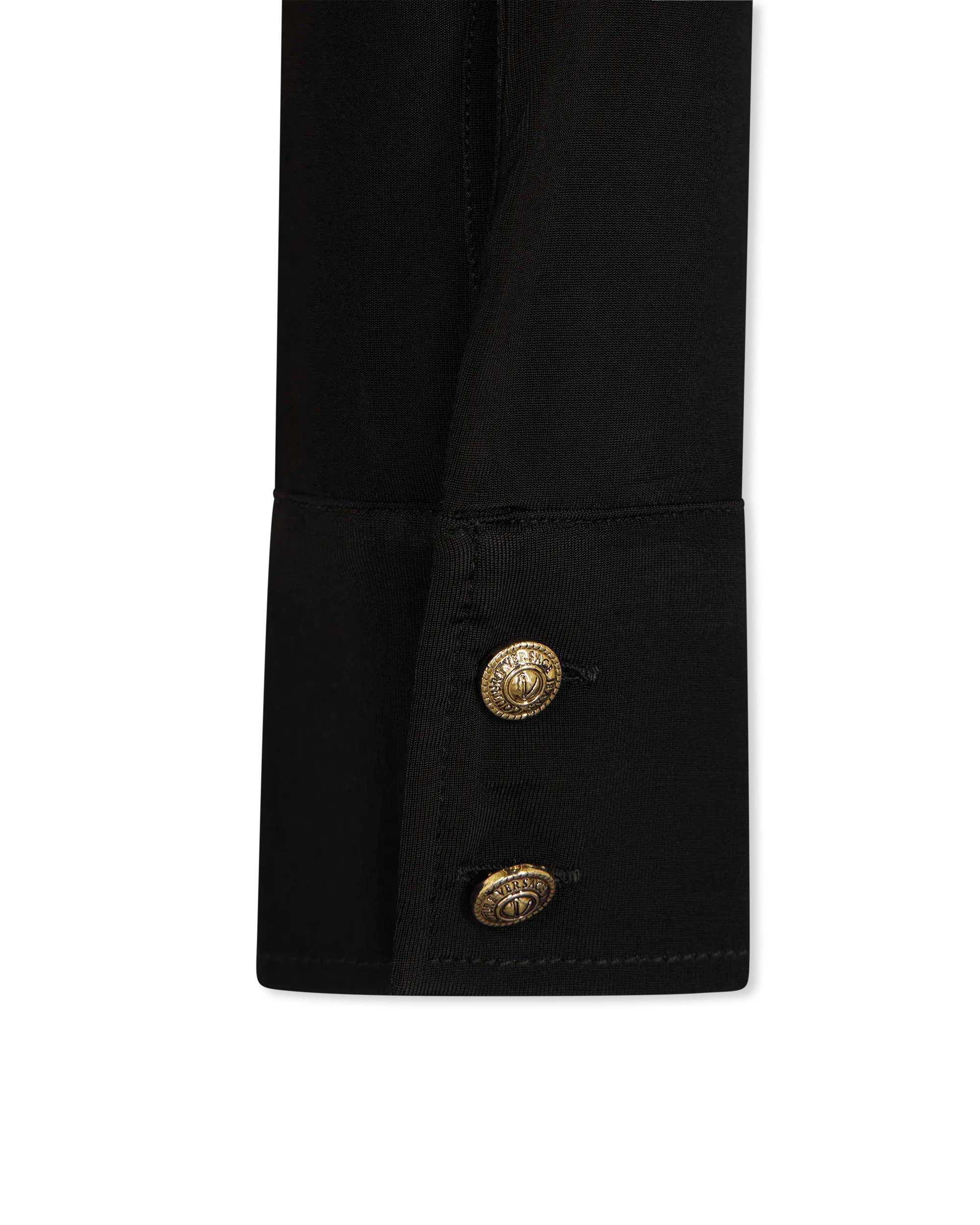 Fluid V-Emblem Button Shirt