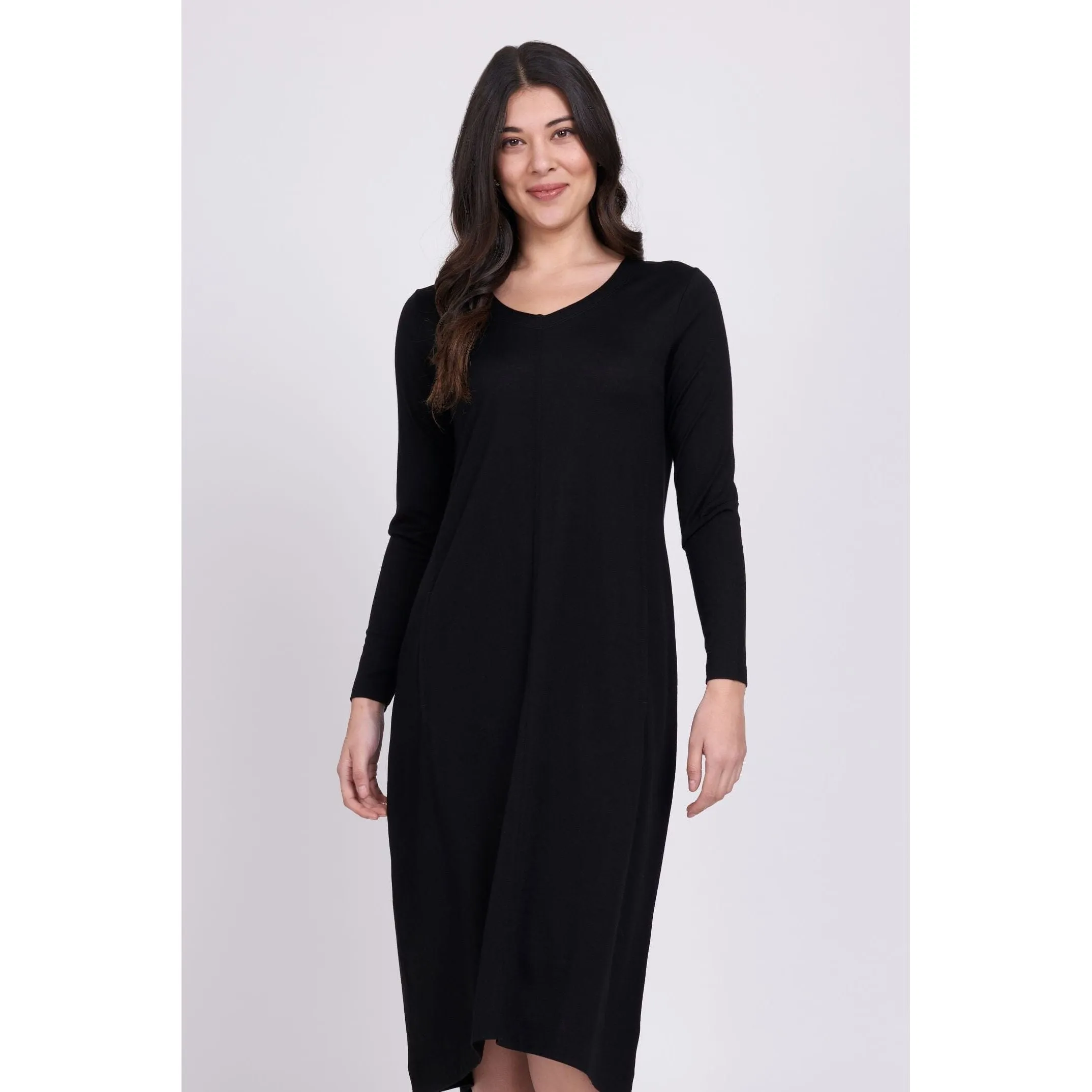 FOIL WHO DARTED DRESS