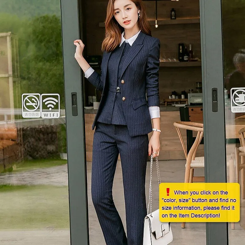Formal Work wear Blazers 3 Pieces Set