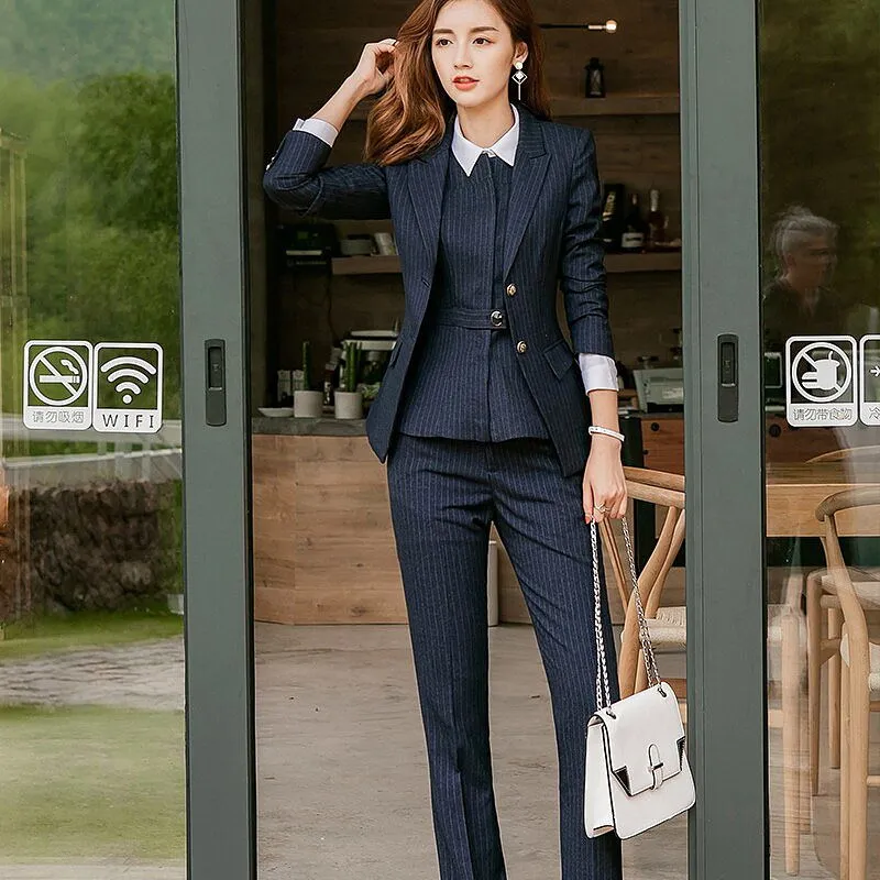 Formal Work wear Blazers 3 Pieces Set