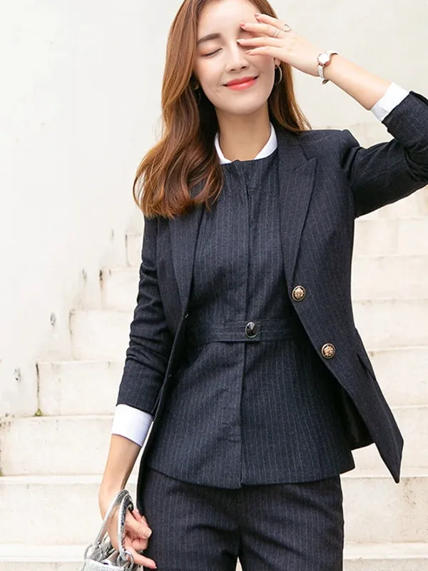 Formal Work wear Blazers 3 Pieces Set