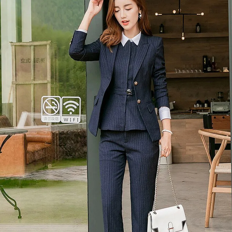 Formal Work wear Blazers 3 Pieces Set