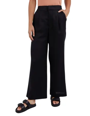 Foxwood Elina Wide Leg Pant - Black