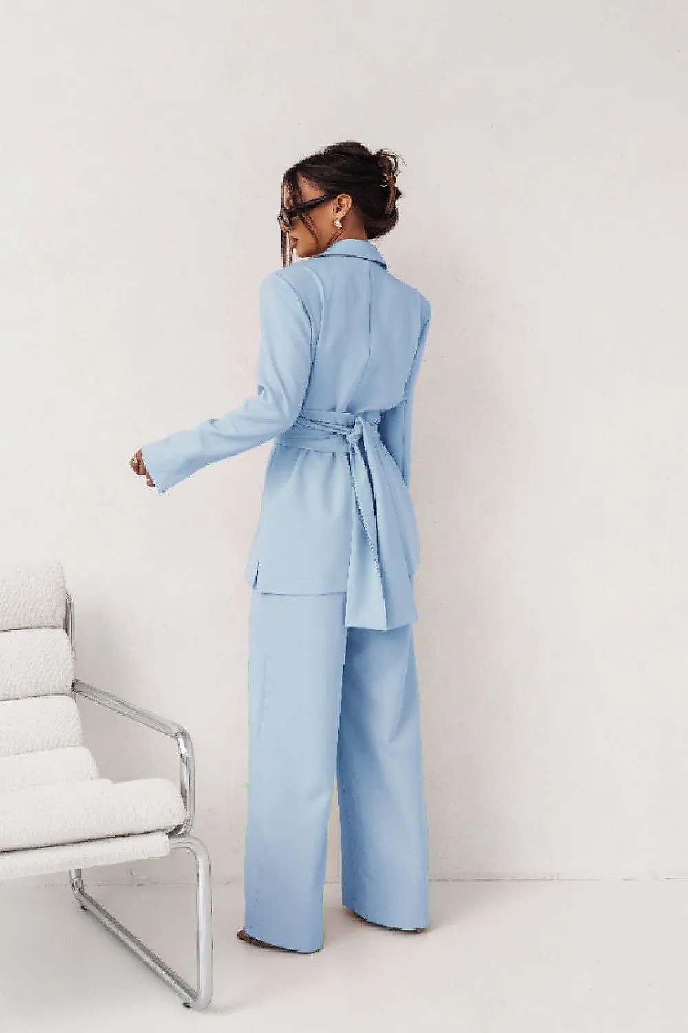 Fuchsia Tailored Suit Set