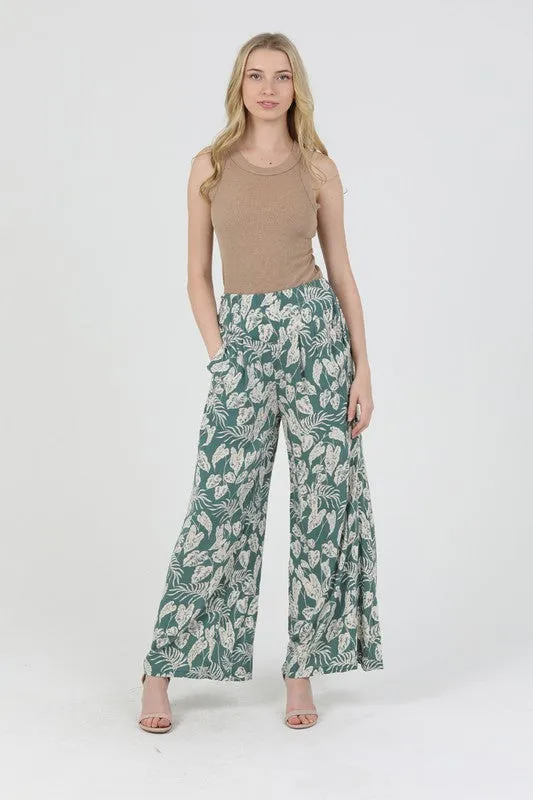 Gabrielle Floral Wide Leg Pants