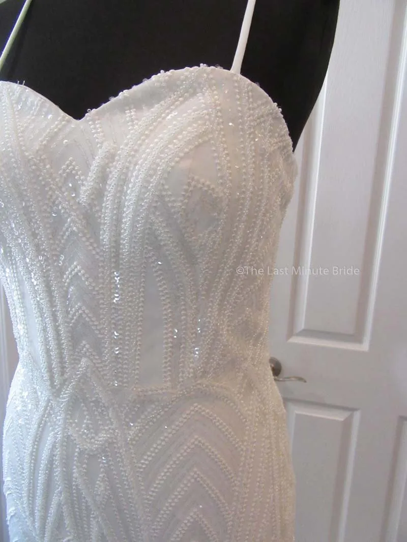 Gatsby by The Last Minute Bride (Made to Order - All Ivory)