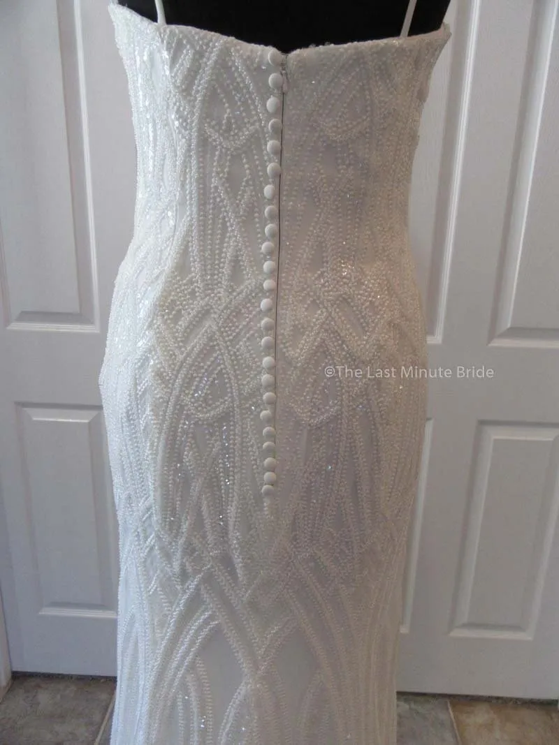 Gatsby by The Last Minute Bride (Made to Order - All Ivory)
