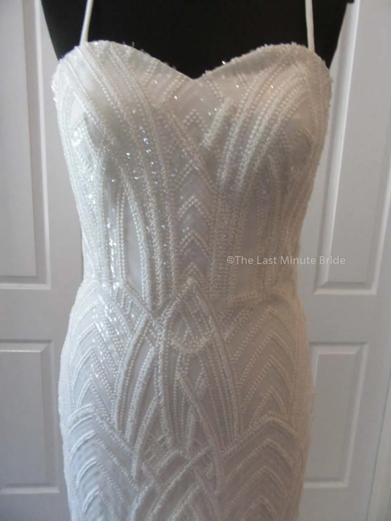 Gatsby by The Last Minute Bride (Made to Order - All Ivory)