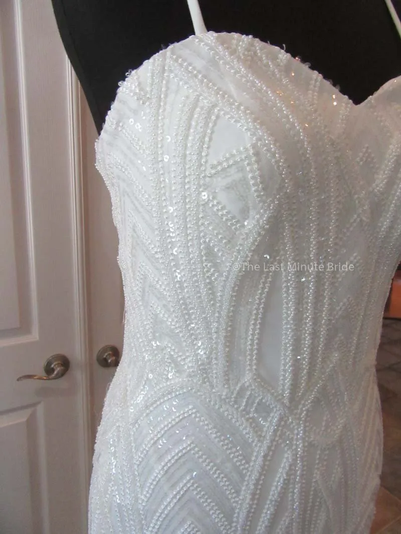 Gatsby by The Last Minute Bride (Made to Order - All Ivory)