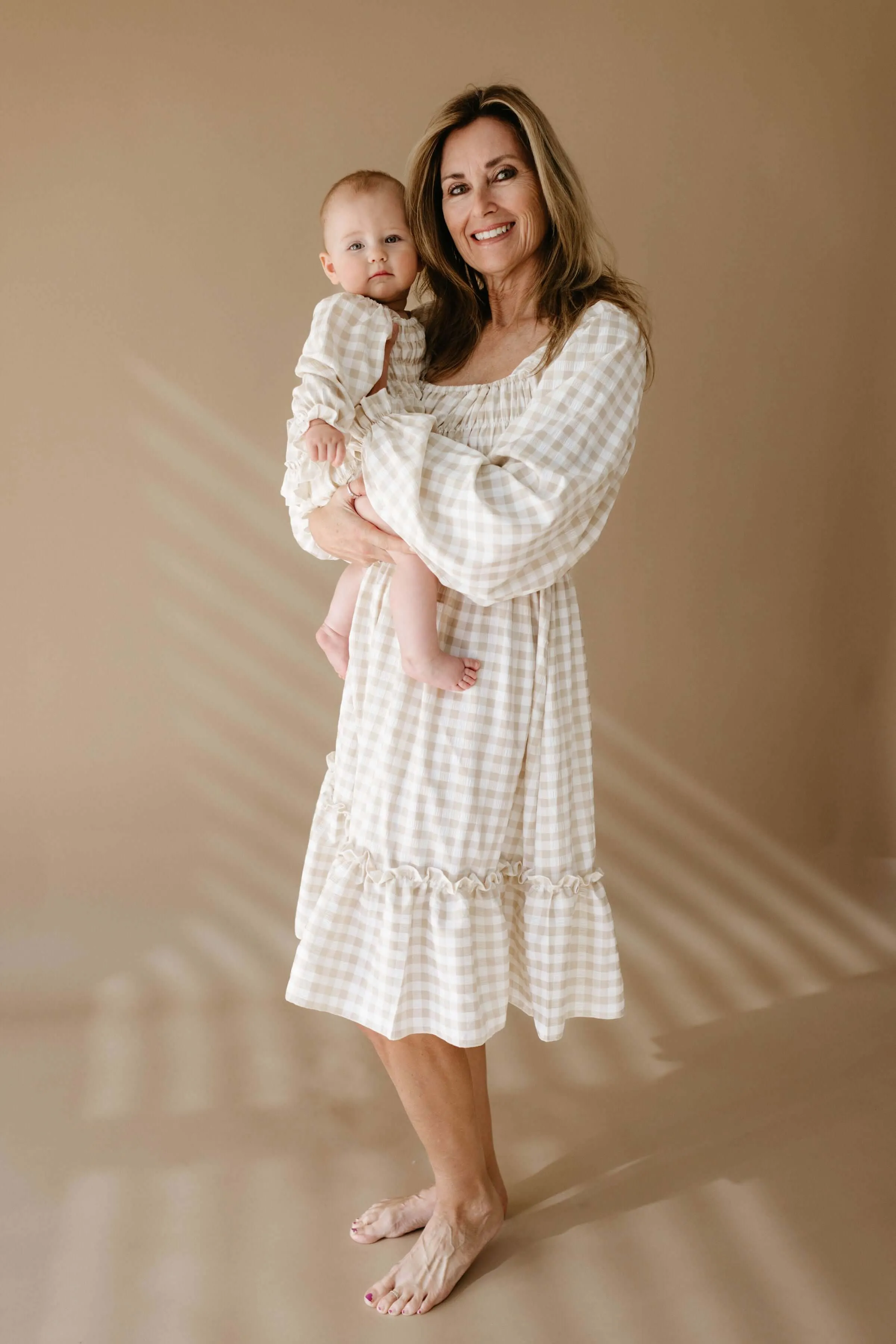 Gingham | Ruffle Romper